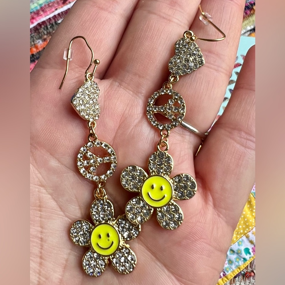 Smiley cute earrings